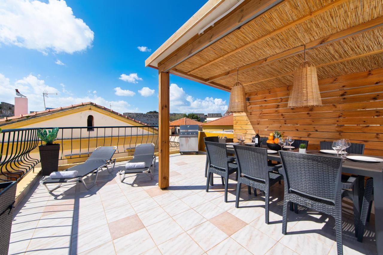 A Unique 3-4 Bedrooms House In Old Town Rhodes City Luaran gambar