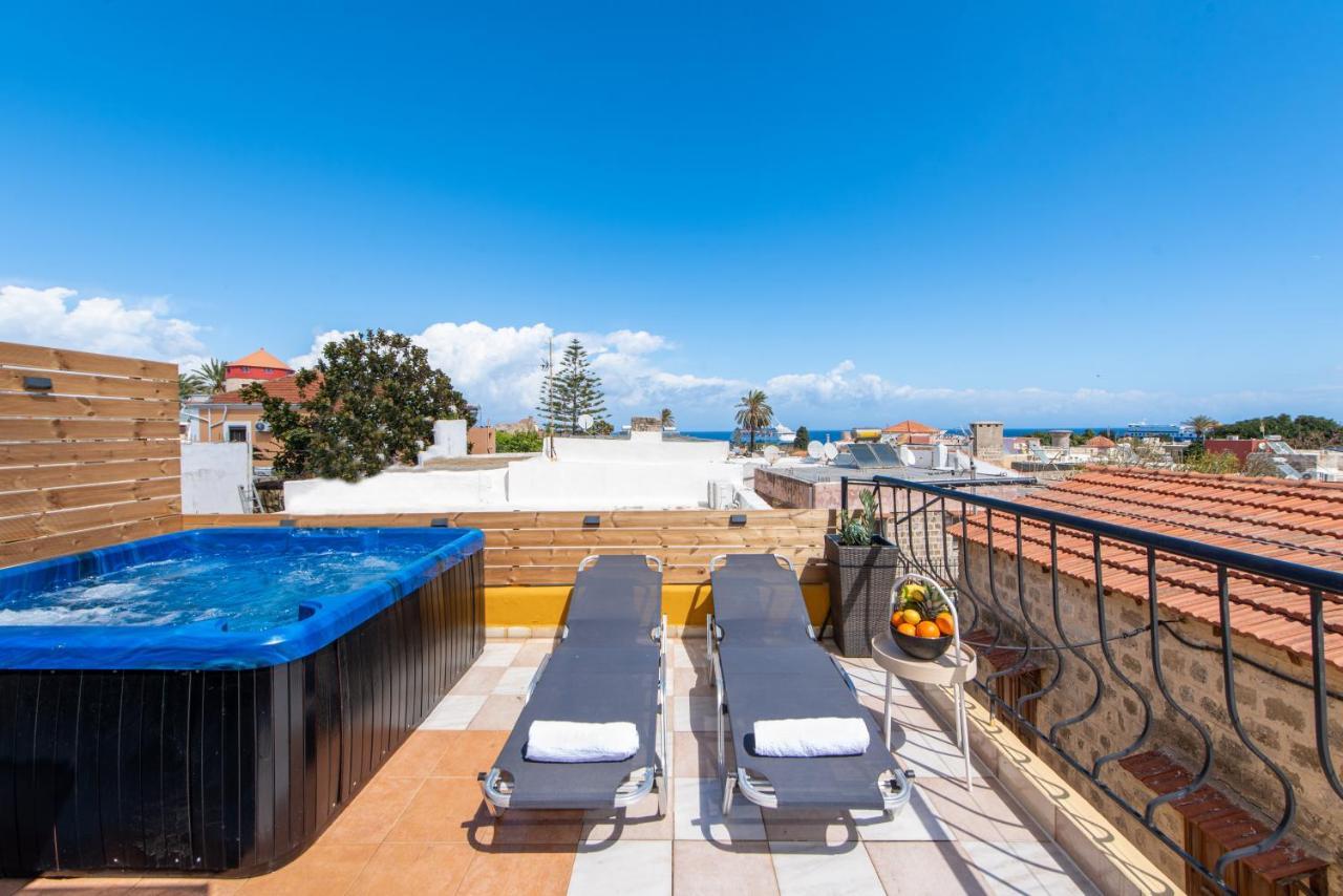 A Unique 3-4 Bedrooms House In Old Town Rhodes City Luaran gambar